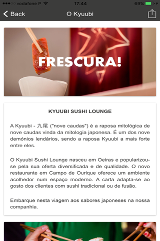 Kyuubi Sushi Lounge screenshot 2