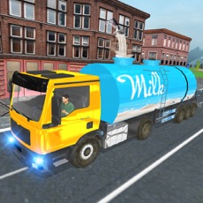 Activities of City Milk Supply Truck 3D