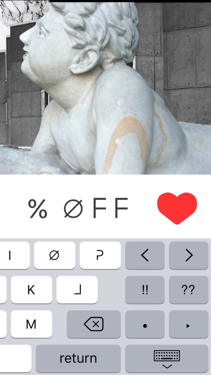 fijiboard - glitch aesthetic art keyboard screenshot-4