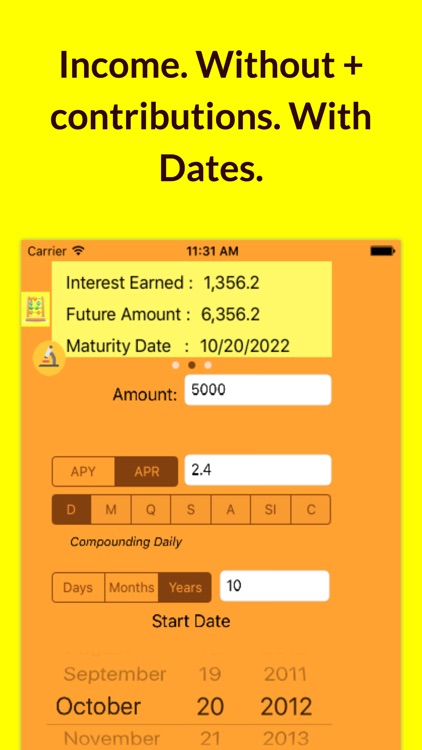 Illuminating Compound Interest Calculator