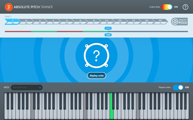 Absolute Pitch Trainer - perfect pitch exercises(圖2)-速報App