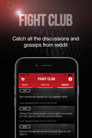 Fight Club - Your hub of all things MMA screenshot 3