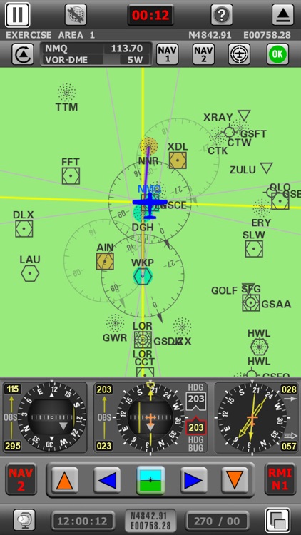 Radio Navigation Simulator - IFR for Pilots