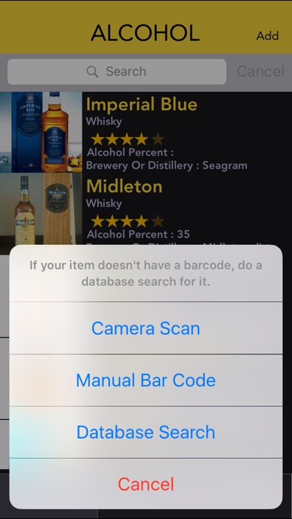 SnapCollect - Alcohol Inventory Database