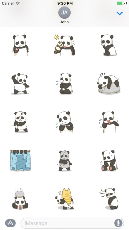 Cute Panda Sticker