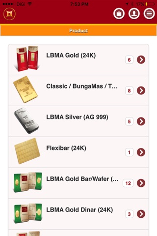 Public Gold App screenshot 2