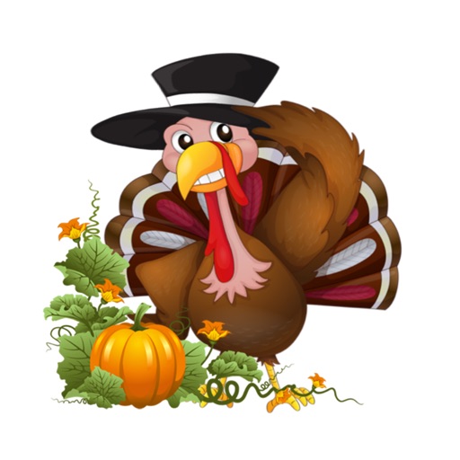 Thanksgiving Day Emoticons Stickers for iMessage icon