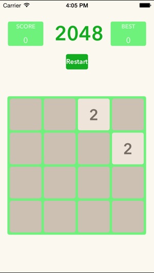 Simple and Easy 2048