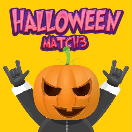 Halloween Link ~ Logic Match 3 Board Game Icon