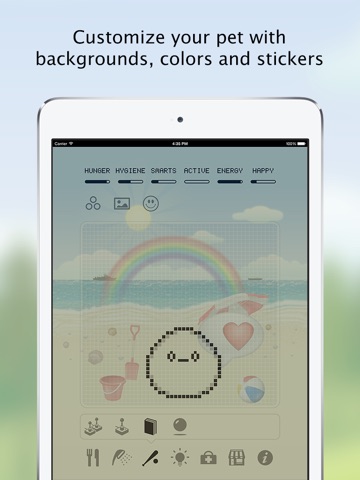 Hatchi - A retro virtual pet для iPad
