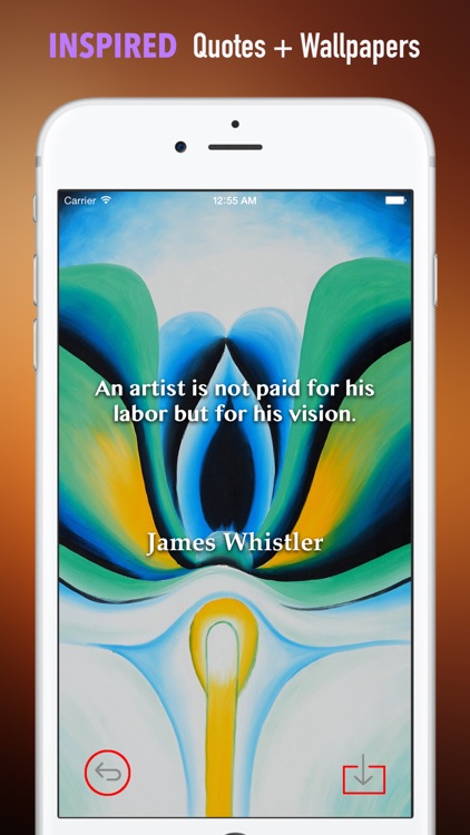 Wallpapers HD for Georgia O'Keeffe: Quotes with Pictures screenshot-4