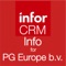 Get all the information you need about Infor CRM through this handy app