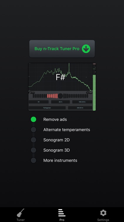 n-Track Tuner free: tune your guitar,bass,ukulele screenshot-4