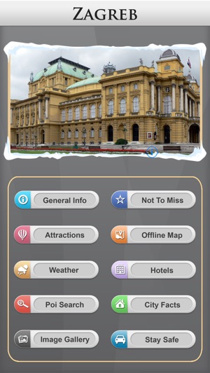 Zagreb Offline Map Travel Guide(圖1)-速報App