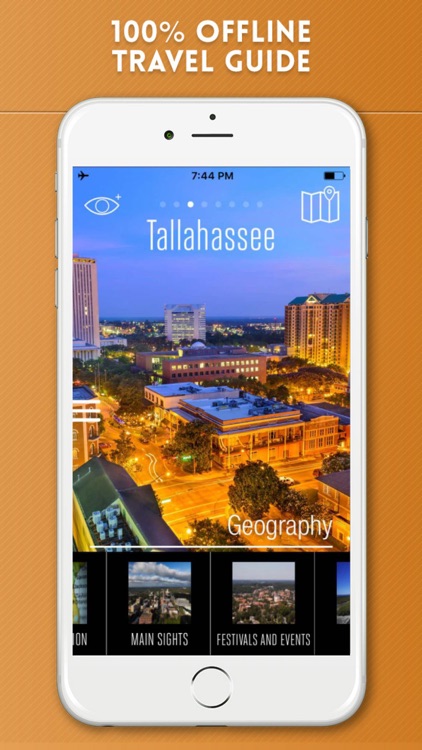 Tallahassee Travel Guide and Offline City Map