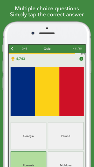 GeoChallenge - Flags Quiz + Maps, Capitals, States(圖4)-速報App