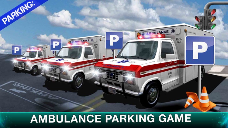 Hospital Ambulance Emergency Rescue: Parking Mania