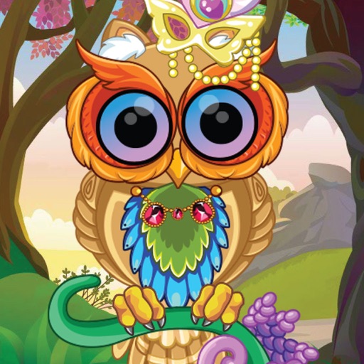 Forest Owl Dress Up Icon