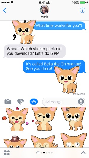 Bella the Chihuahua - Stickers!(圖1)-速報App