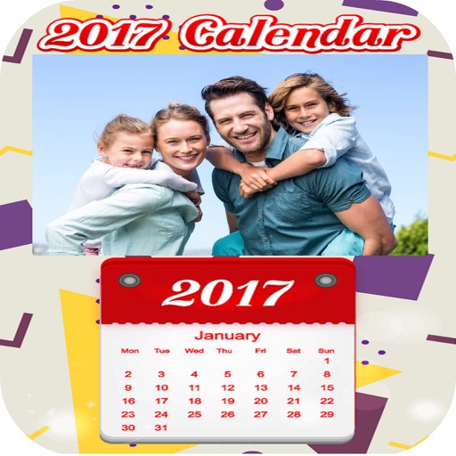 2017 Calendar Photo Frames Create Photo Calendars icon