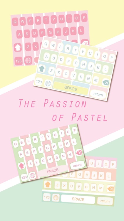 Wonderful Pastel Keyboard