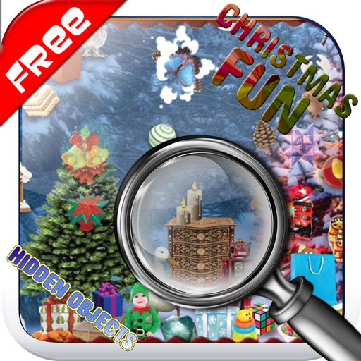 Christmas Mystery Fun Hidden Objects Icon