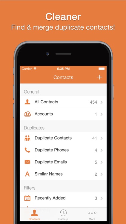 Cleaner - Remove Duplicate Contacts