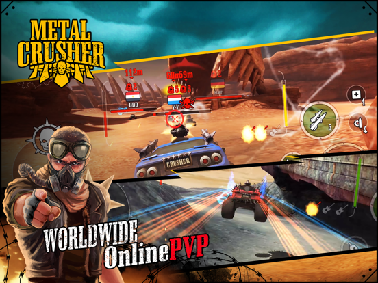 Metal Crusher - Monster Truck Battle Online на iPad