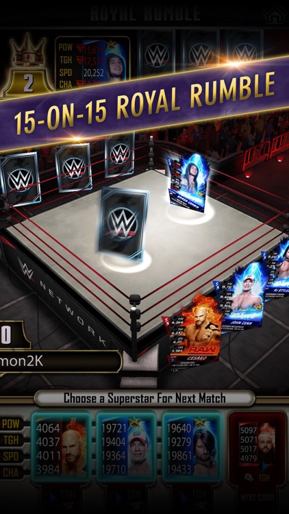 WWE SuperCard: Wrestling Action & Card Battle Game screenshot-4