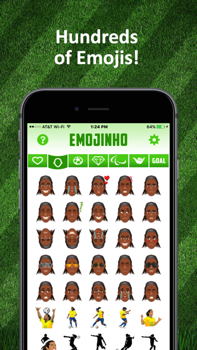 How to cancel & delete Emojinho by Ronaldinho from iphone & ipad 2