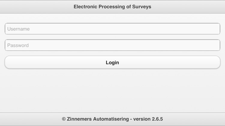 EPOS - Electronic Processing of Surveys