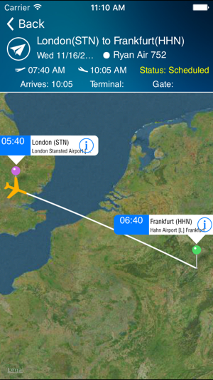 Frankfurt Hahn Airport Pro (HHN) + Flight Tracker(圖3)-速報App