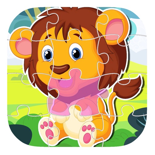 Lion For Jigsaw Puzzle Game Education