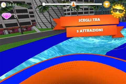 Roller Coaster 3D - Water Park screenshot 3