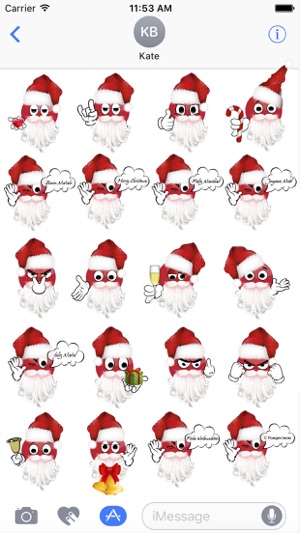 Christmas Noel E-moji