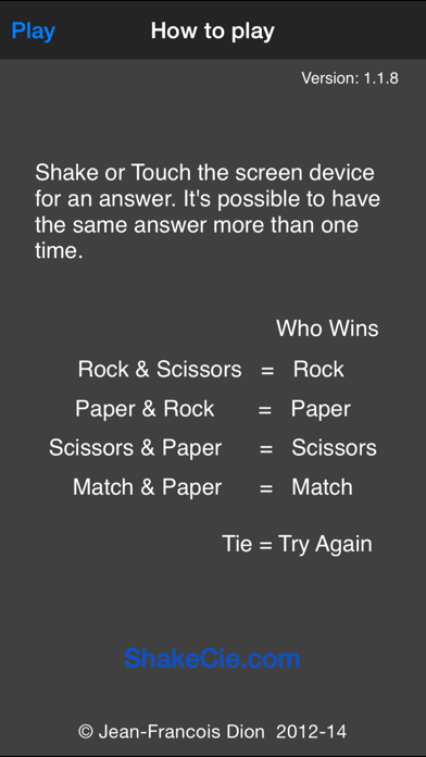 How to cancel & delete Rock Paper Scissors Match RPSM from iphone & ipad 2
