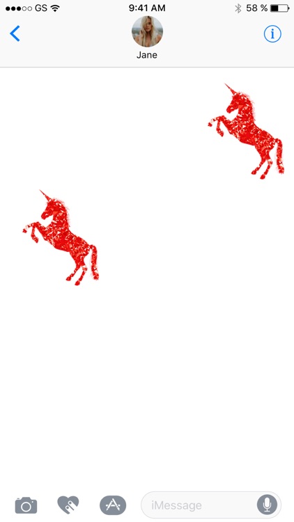 Unicorn Two Sticker Pack