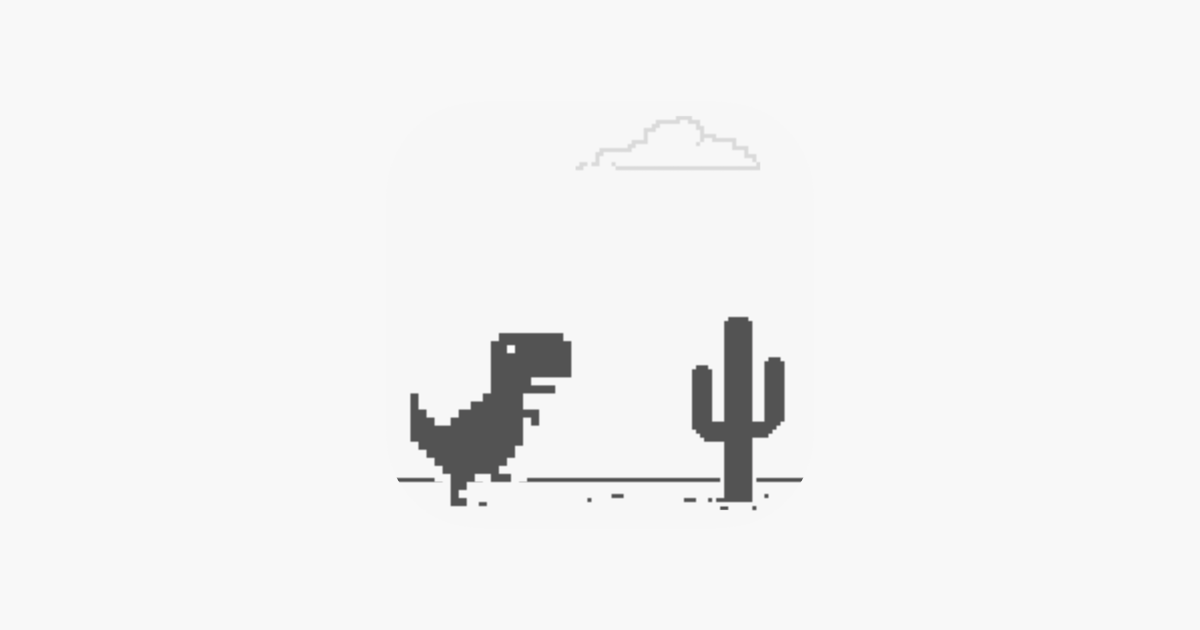 ‎Chrome Dinosaur Game Offline Dino Run & Jumping dans l’App Store