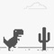 You have to run our dinosaur without crashing to the cactus plants or the other obstacles