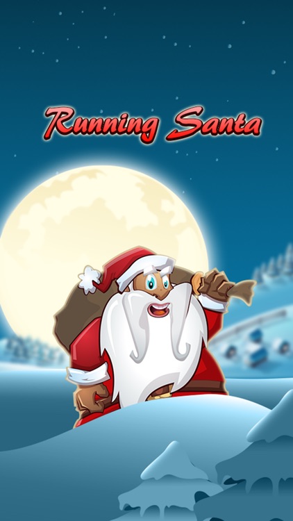 Running Santa Claus