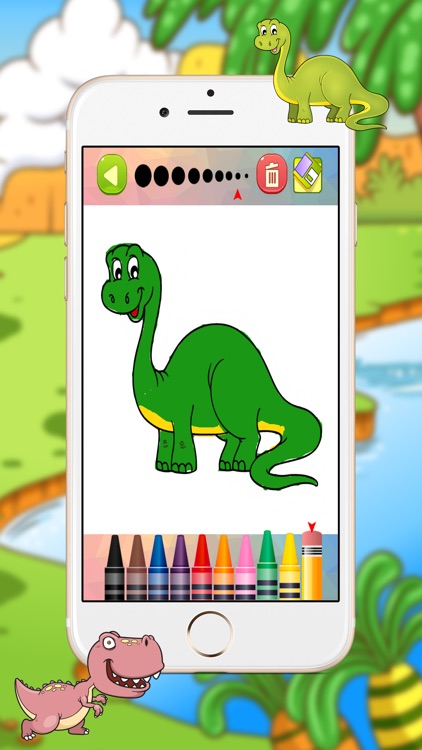 Dinosaur Coloring Sheets Pages for Toddler