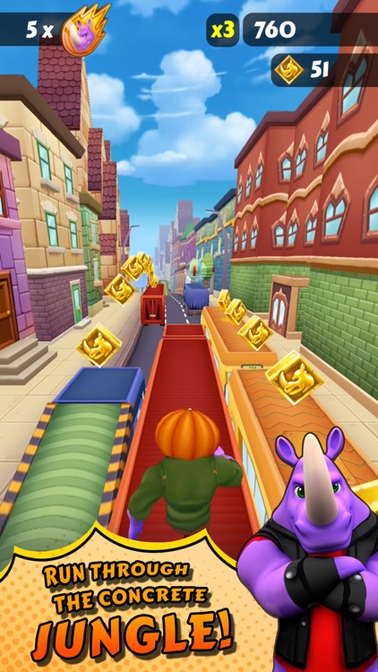 Rhinbo - Endless Runner Game screenshot-3