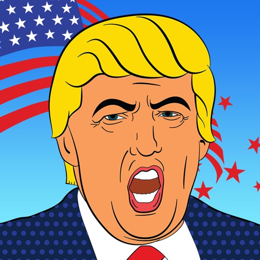 Trump White House Run Icon