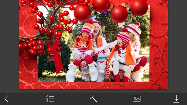 Xmas Santa Frame - Design scrapbook(圖2)-速報App