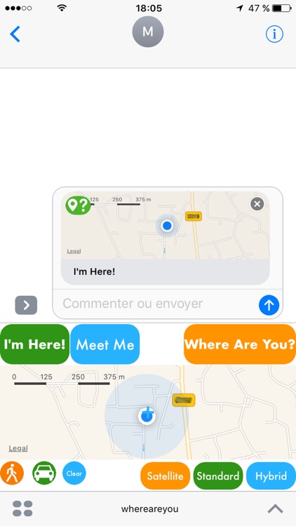 Where Are You?? for iMessage