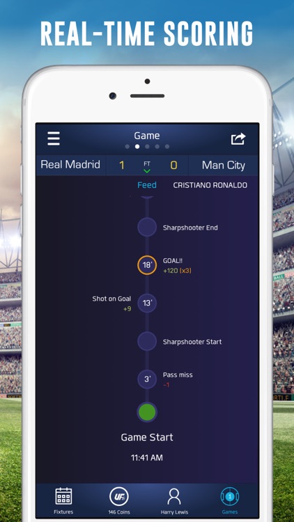 UFL - Real-time Fantasy Soccer screenshot-3