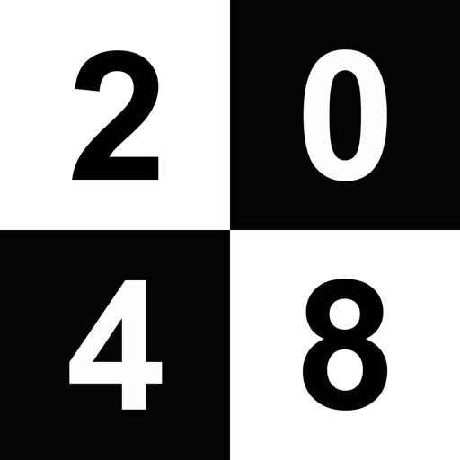 Don't Stop The White And Black 2048 iOS App