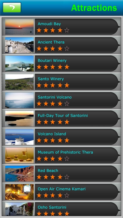 Santorini Offline Map Travel Guide