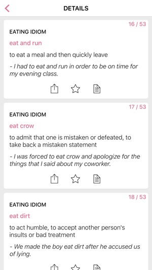 Food Time idioms in English(圖2)-速報App