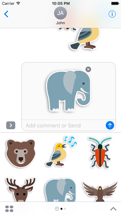 Zoo Animal Stickers